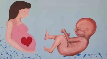Así quedó el segundo mural provida censurado por presión abortista en Argentina