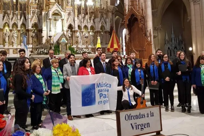 Realizan encuentro “Música para la Paz” en la Basílica de Luján en Argentina