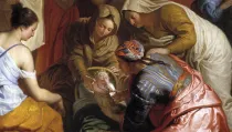 "El Nacimiento de la Virgen" del artista Erasmus Quellinus II. Crédito: Dominio Público