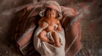 Imagen de Jesús en nacimiento artesanal peruano. Foto: Vida y Espiritualidad.