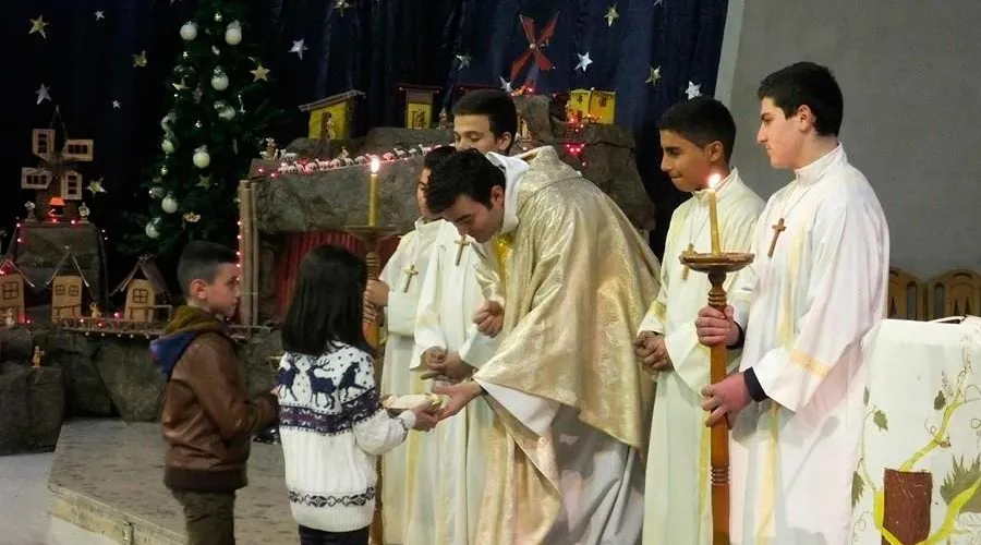 Celebración de Navidad en Alepo (Siria) / Foto: Facebook Don Bosco Aleppo?w=200&h=150