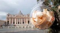 Navidad en el Vaticano 2021. Crédito: Daniel Ibañez / ACI Prensa