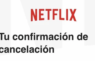 Captura de pantalla de cancelaciu00f3n de cuenta en Netflix. Cru00e9dito: Twitter / Esteban Arce. 