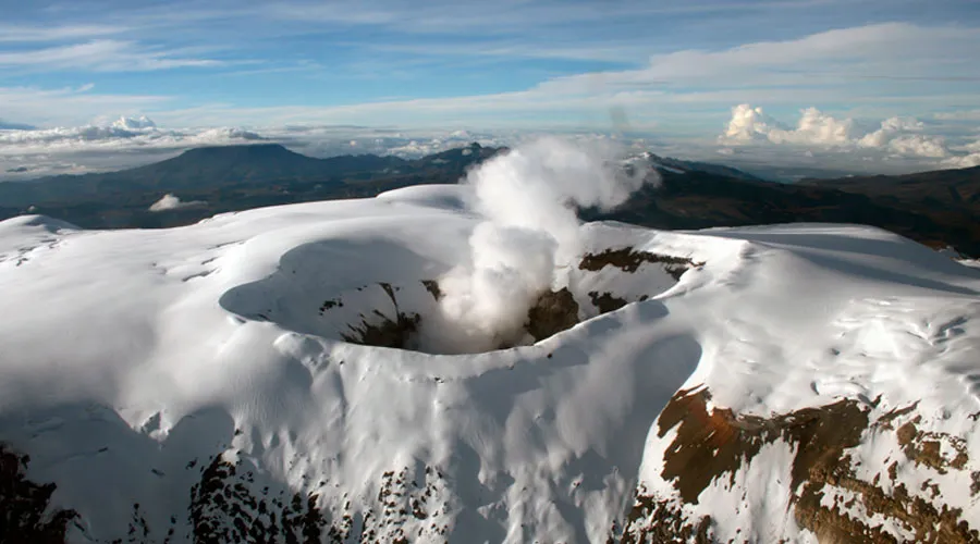 Volcán Nevado del Ruiz. Crédito: SGC (Twitter)?w=200&h=150