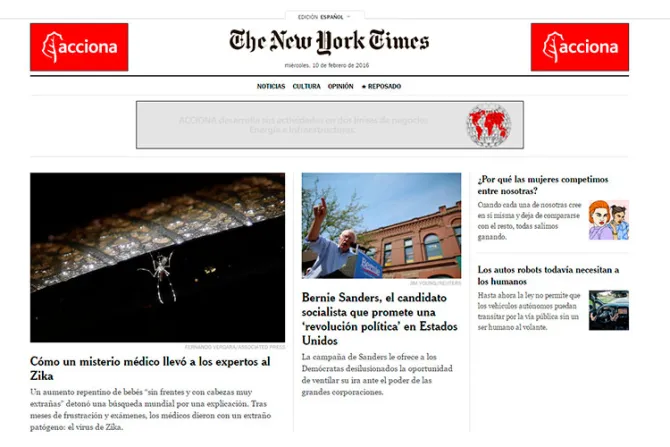 Expertos critican sesgo pro aborto del nuevo New York Times en español