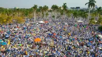 Multitudinaria peregrinación por la paz en Nicaragua - Foto: Facebook Arquidiócesis de Managua