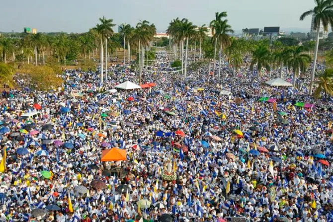 Miles peregrinan por la paz y consagración de Nicaragua al Corazón de María [FOTOS Y VIDEO]