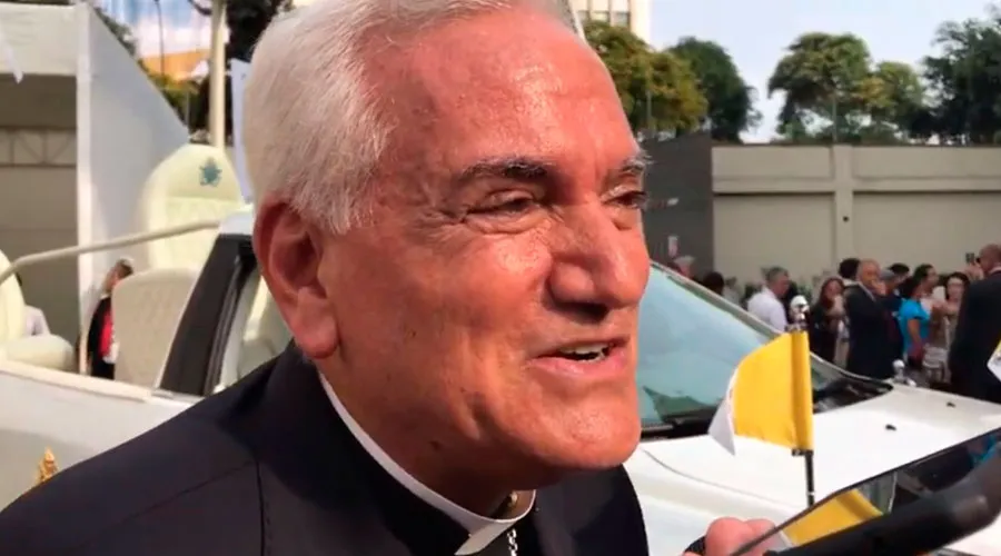 Mons. Nicola Girasoli, Nuncio Apostólico en Perú. Crédito: David Ramos / ACI Prensa