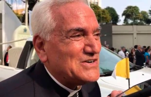 Mons. Nicola Girasoli, Nuncio Apostu00f3lico en Peru00fa. Cru00e9dito: David Ramos / ACI Prensa 