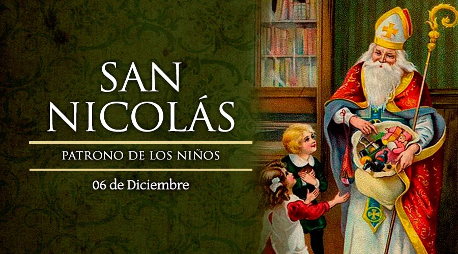 Cada 6 de diciembre se celebra a San Nicolás, patrono de los niños