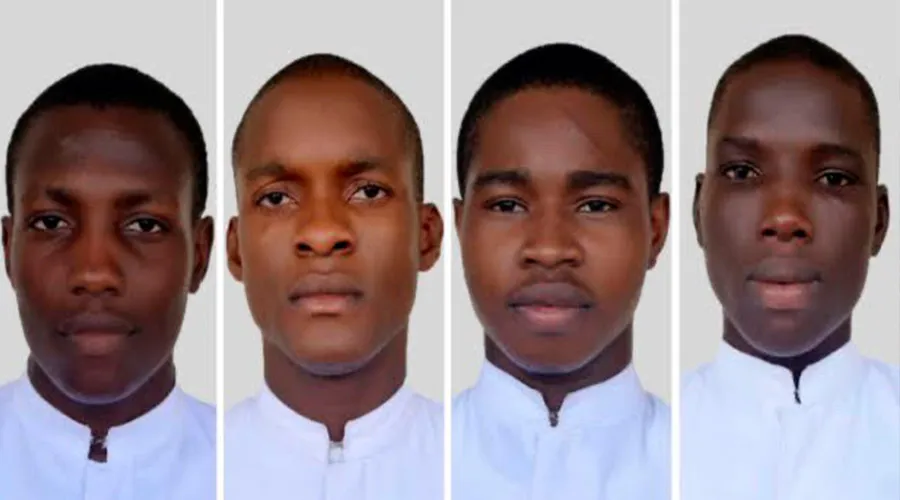 Seminaristas secuestrados en Nigeria / Crédito: ACN
