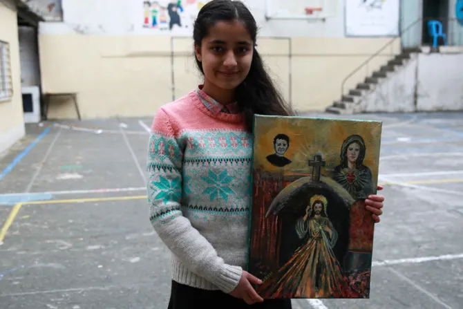 [VIDEO] Niña refugiada y un especial regalo para el Papa Francisco en Turquía
