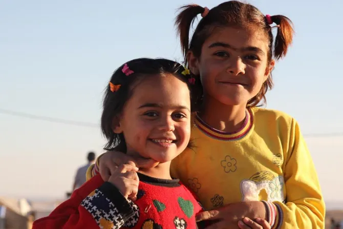 Navidad en Irak: Niños refugiados desean un hogar estable, paz y un lugar para jugar