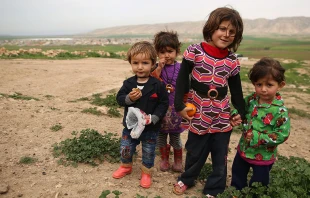 Niu00f1os refugiados en el Campo de Shadia Duhok (Irak) / Foto: Daniel Ibu00e1u00f1ez (ACI Prensa) 