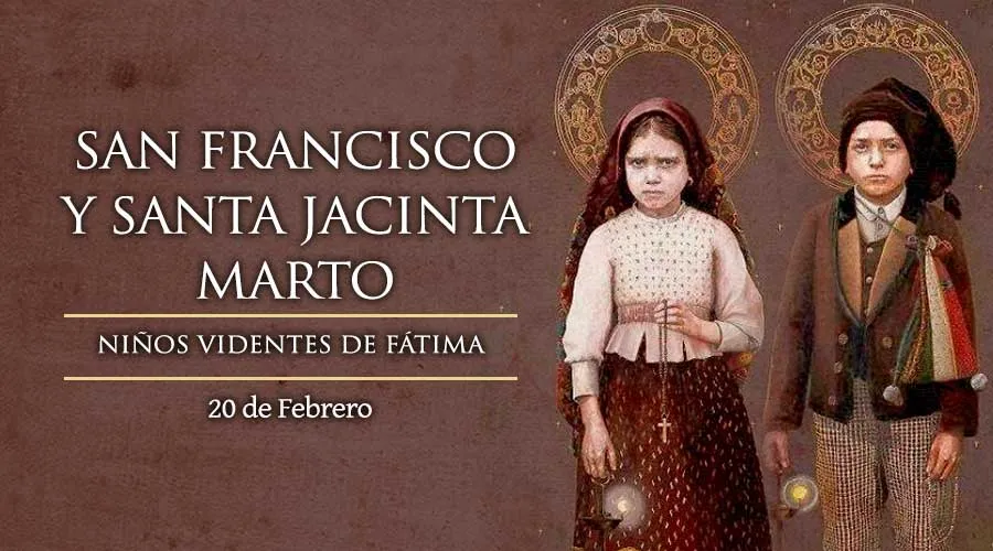 Cada 20 de febrero se celebra a San Francisco y Santa Jacinta Marto, los pastorcitos de Fátima