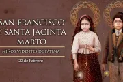 Cada 20 febrero se celebra a San Francisco y Santa Jacinta Marto, los pastorcitos de Fátima