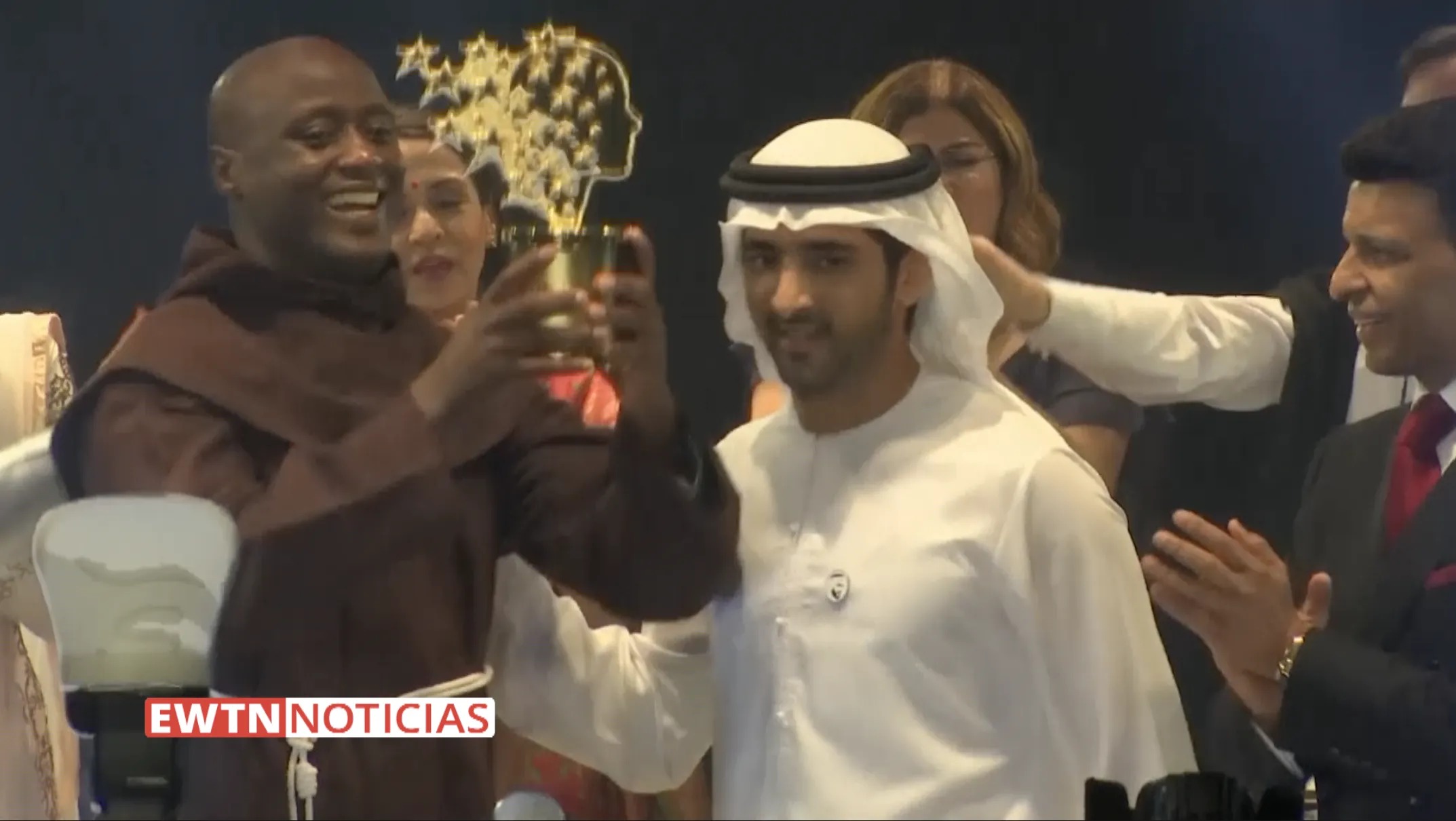 Premiación de "Global Teacher Prize" / Foto: captura de vídeo