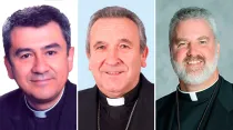 P. Raúl Carrillo, Mons. Gerardo Melgar, P. Scott McCaig / Foto: CEC, CEE, Companionscross.org