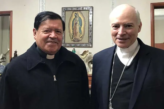 Arzobispo Primado de México visita a Cardenal Norberto Rivera tras balacera