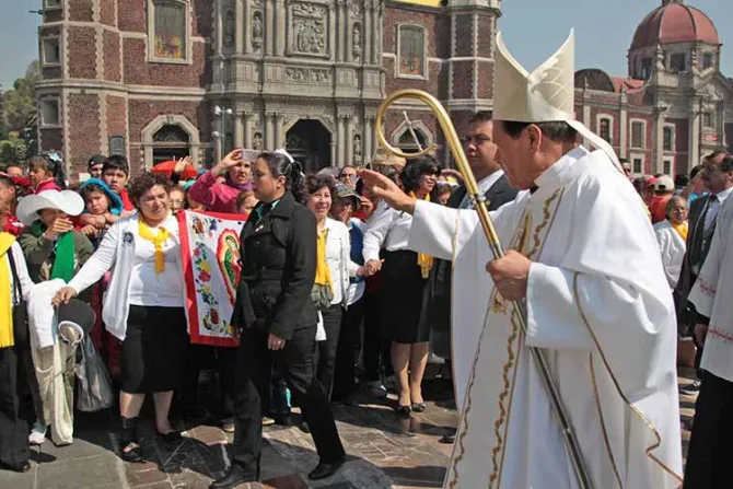 En Basílica de Guadalupe, Arzobispo de México pide que Constitución proteja la vida