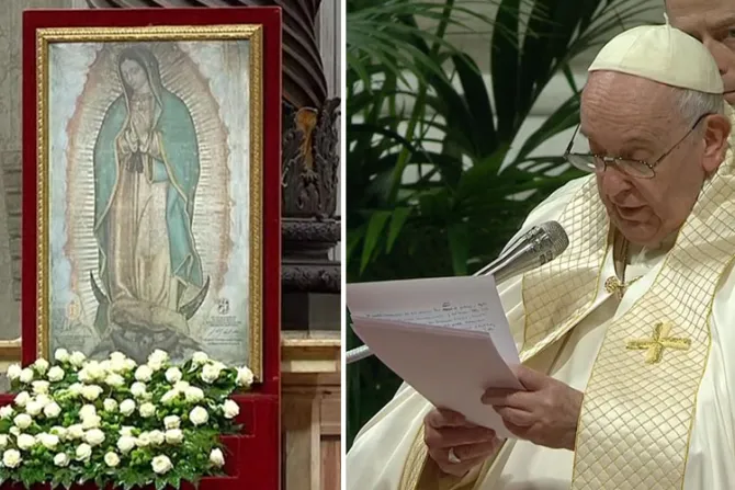 Papa Francisco anuncia novena mundial de 9 años a la Virgen de Guadalupe