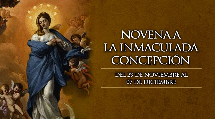 Hoy se inicia la Novena a la Inmaculada Concepción