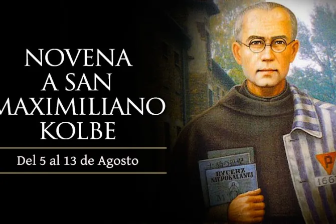 Hoy se inicia la Novena a San Maximiliano Kolbe, mártir asesinado por nazis