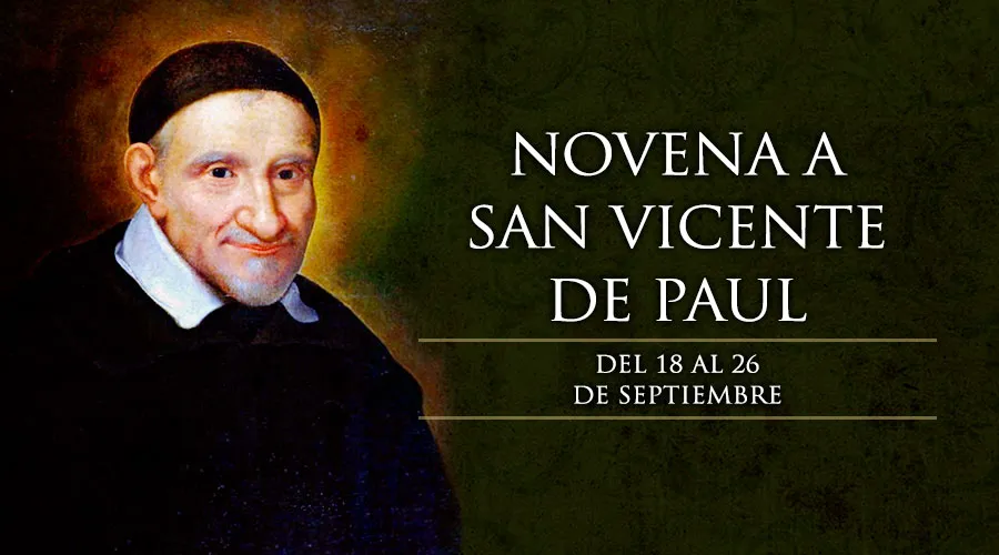 Hoy inicia la novena a San Vicente de Paul, patrono de las obras de caridad