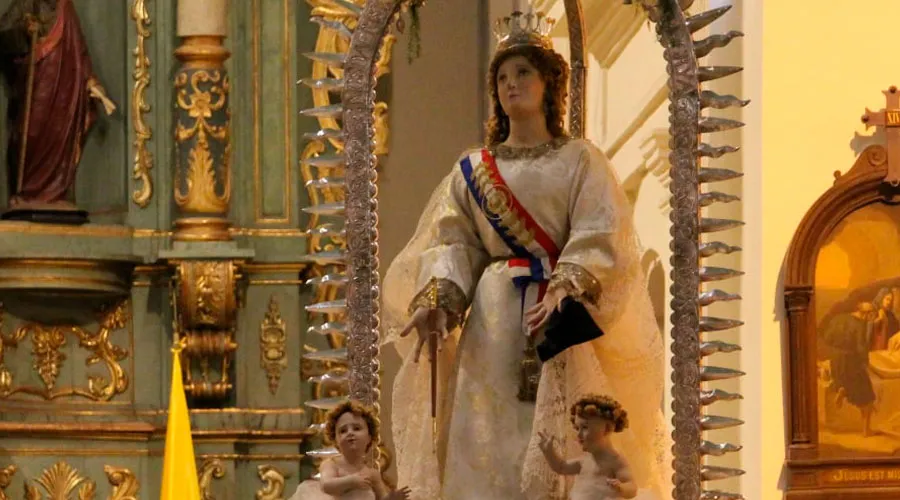 Nuestra Señora de la Asunción, Patrona del Paraguay. Crédito: Facebook Arzobispado de Asunción. ?w=200&h=150