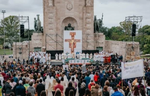 Misa en conmemoración de los 250 años de Nuestra Señora del Rosario. Crédito: Revista Eclesia. Diócesis de Lomas de Zamora.