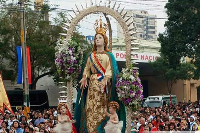 Comienzan los festejos en honor a Nuestra Señora de la Asunción en Paraguay