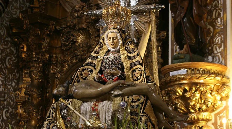 Nuestra Señora de las Angustias, patrona de Granada (España). Foto: Wikipedia. ?w=200&h=150