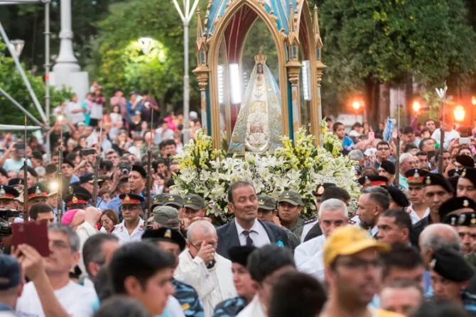 Festejan 128 años de coronación de la querida “Morenita del Valle” en Argentina