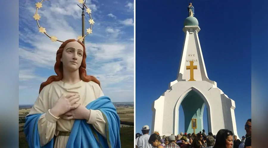 Nuestra Señora del Verdún y su Santuario / Foto : Facebook Diócesis de Minas y Santuario del Verdún