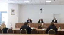 Audiencia en nueva aula del Tribunal del Vaticano. Foto: Vatican Media