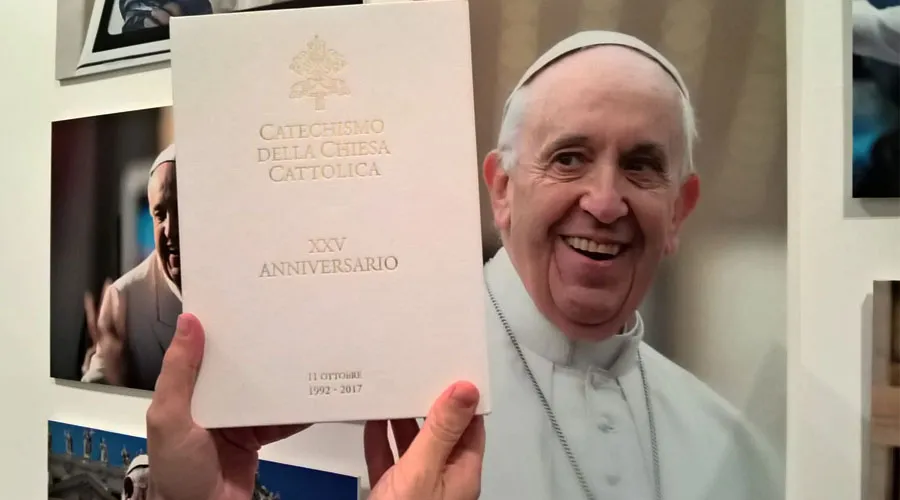 Ejemplar del Catecismo de la Iglesia Católica. Foto: ACI Prensa?w=200&h=150