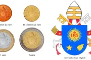 Vaticano: Retiran el rostro del Papa del euro y lo reemplazan por escudo pontificio