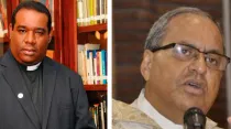 Los nuevos Obispos Auxiliares de Santo Domingo. Fotos: Universidad Católica de Santo Domingo y diócesis de Santo Domingo.