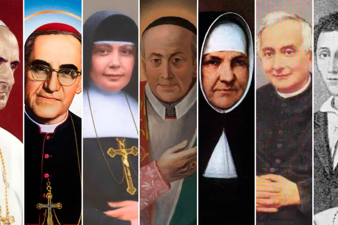 Estos son los 7 nuevos santos de la Iglesia Católica canonizados por el Papa Francisco