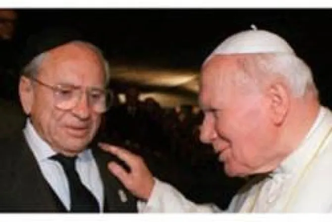 Fallece gran amigo judío de Juan Pablo II