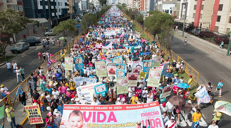 Marcha por la Vida en Perú / Crédito: Eduardo Berdejo - ACI Prensa?w=200&h=150