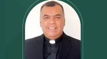 Mons. Jesu00fas Omar Alemu00e1n Chu00e1vez, Obispo electo de Cuauhtu00e9moc Madera. Cru00e9dito: CEM