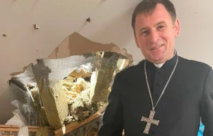 Obispo de Ju00e1rkov, Mons. Pavlo Honcharuk. Cru00e9dito: ACN 