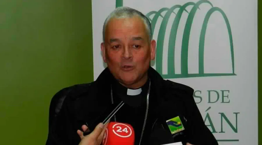 Mons. Carlos Pellegrin. Foto: Comunicaciones Diócesis de Chillán
