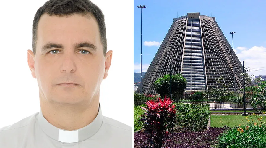 Mons. Juarez Delorto y Catedral de Río de Janeiro. Foto: Archidiócesis de Río / Wikipedia (CC BY 2.0)?w=200&h=150