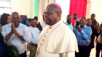 El Obispo de Buea (Camerún), Mons. Michael Bibi | Crédito: ACI África