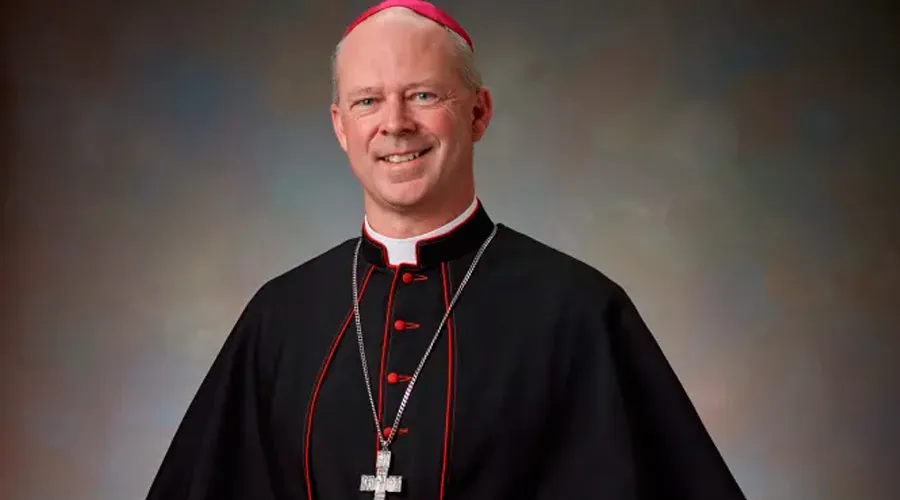 Obispo Chad Zielinski. Crédito: Diócesis de Fairbanks