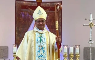 Mons. Vicente Saeteros Sierra. Cru00e9dito: Arquidiu00f3cesis de Portoviejo 