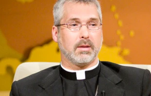 Mons. Kay Martu00edn Schmalhausen Panizo / Cru00e9dito: Pepe Alonso - EWTN 