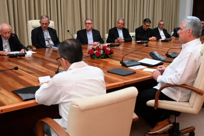 Obispos de Cuba se reúnen con presidente Miguel Díaz-Canel